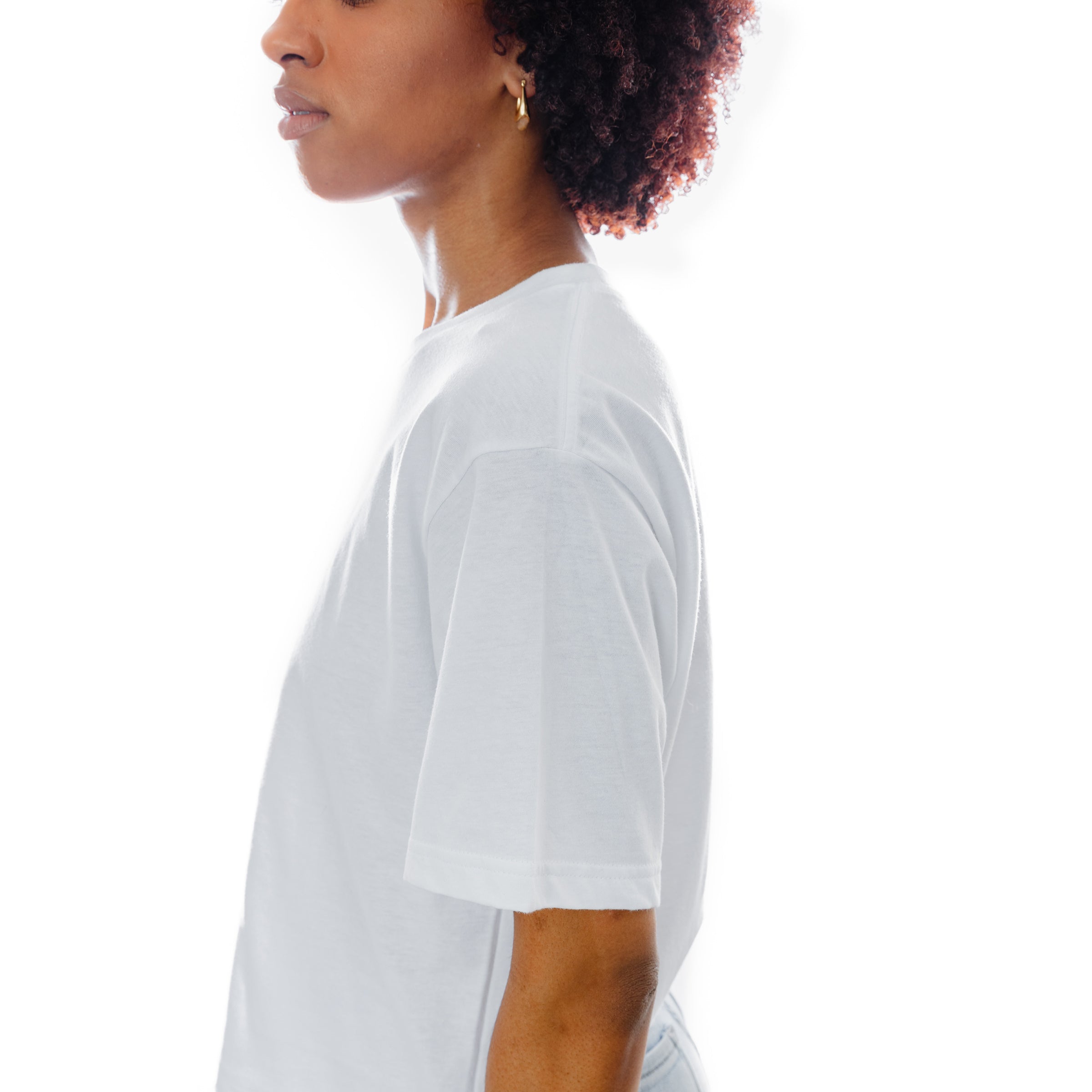 Premium North Carolina State Wolfpack Women's Boxy Fit Crop Tee - Keep Playing Collection